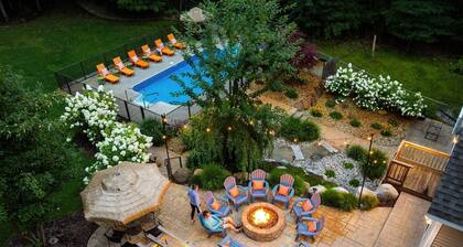 Swimming in the Sunset