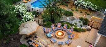 Swimming in the Sunset