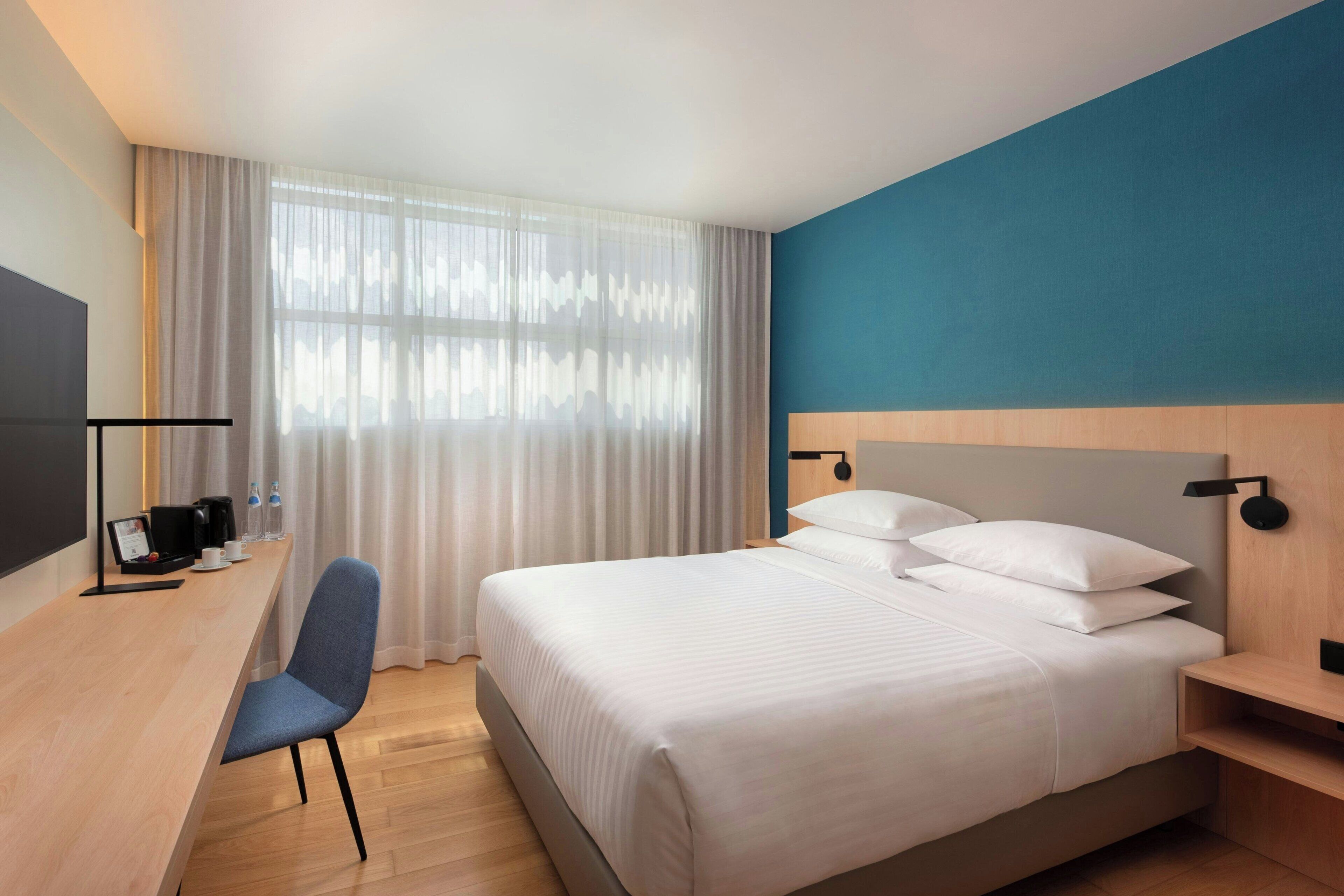 Couette en duvet d'oie, minibar, coffres-forts dans les chambres