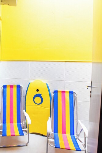 Recreio: Beachfront apartment, 9 min walk from the beach! C/Ar.
