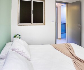 1 Schlafzimmer, Bügeleisen/Bügelbrett, kostenloses WLAN, Bettwäsche