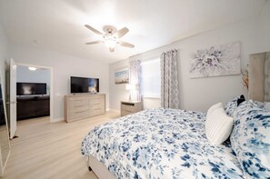 2 quartos, ferros/tábuas de passar roupa, Wi-Fi, roupa de cama