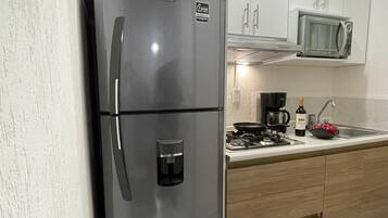 Comfort Apartment, Garden View | Private kitchen