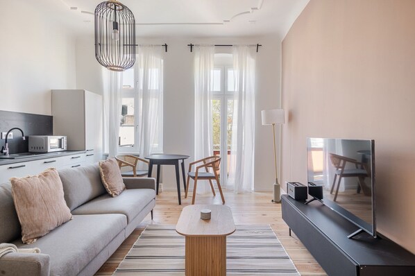 Televisie en een stereo