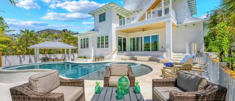 Una piscina climatizada