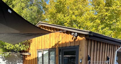 Hamner self-contained sleepout tiny space