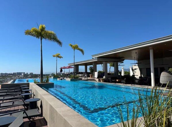 Pool - Enjoy this beautiful and quiet apartment in the company of your loved ones. (Nuevo Vallarta)