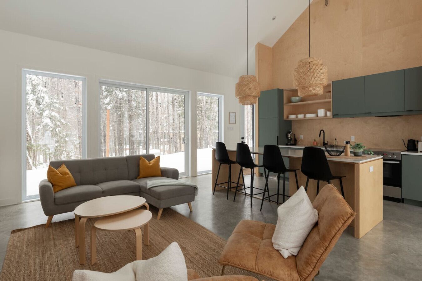 电视、壁炉、立体声音响