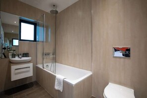Shower, hair dryer