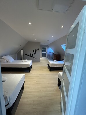 5 chambres, fer et planche Ă repasser, Wi-Fi gratuit, draps fournis