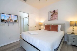 4 chambres, fer et planche à repasser, lit parapluie, Wi-Fi gratuit