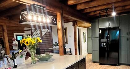 Charming One-Of-A-Kind Log Cabin with Space for Everyone!