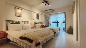 2 slaapkamers, beddengoed