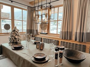 Dining - Luxury chalet with wellness area near ski lift (Unknown)