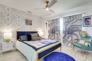 2 chambres, fer et planche à repasser, accès Internet, draps fournis