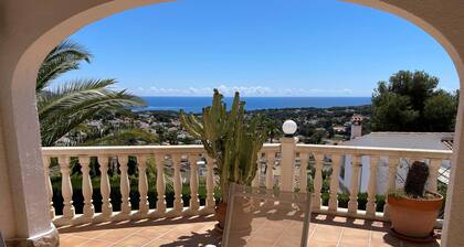 Villa Mimosa - fantastic sea view, chill-out, by Holiday Rentals Villamar - Moraira, Costa Blanca