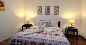 3 dormitorios, tabla de planchar con plancha, wifi y ropa de cama