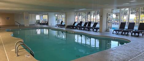 Piscine couverte, piscine chauffée