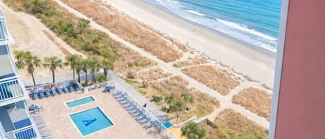 Indoor pool, a heated pool