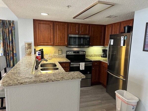 Oven, dishwasher, coffee/tea maker