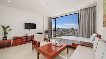 Suite PrĂ©sidentielle, 2 chambres, vue plage | Vue depuis lâhĂ©bergement