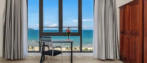 Suite Présidentielle, 2 chambres, vue plage | Vue sur la plage/l’océan