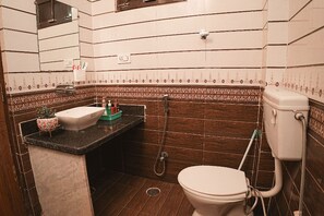 Dusche, Handtücher, Seife