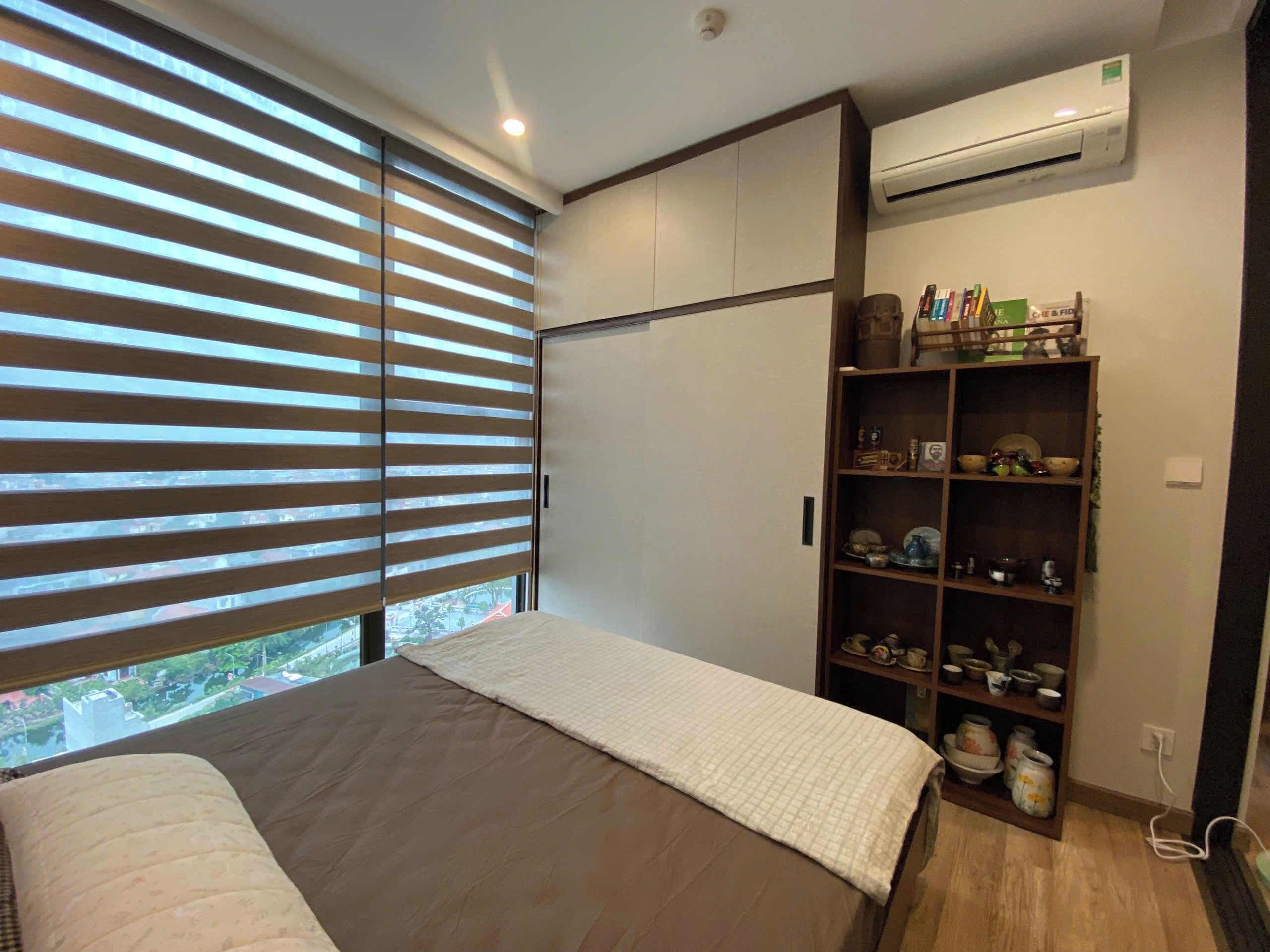 Căn hộ kiểu Nhật, 1 phòng ngủ | Bộ đồ giường cao cấp, nệm cao su hoạt tính (memory foam) 