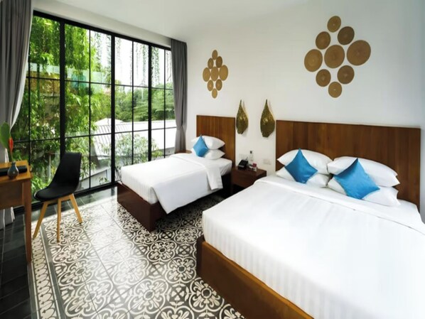1 bedroom, internet, bed sheets