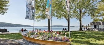 Chambre "O Seeblick" avec terrasse partagée, balcon et Wi-Fi