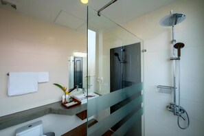 Shower, hair dryer, towels - Standard Double Room (Krong Siem Reap)