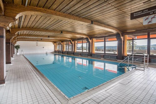 Appartement 'Terrassenpark 160' avec vue sur la montagne, balcon et Wi-Fi