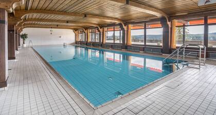 Appartement 'Terrassenpark 160' avec vue sur la montagne, balcon et Wi-Fi