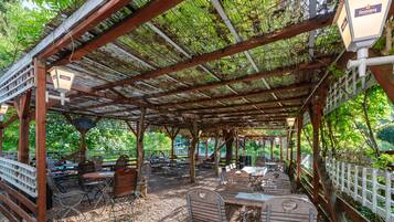 Udendørs spisemuligheder