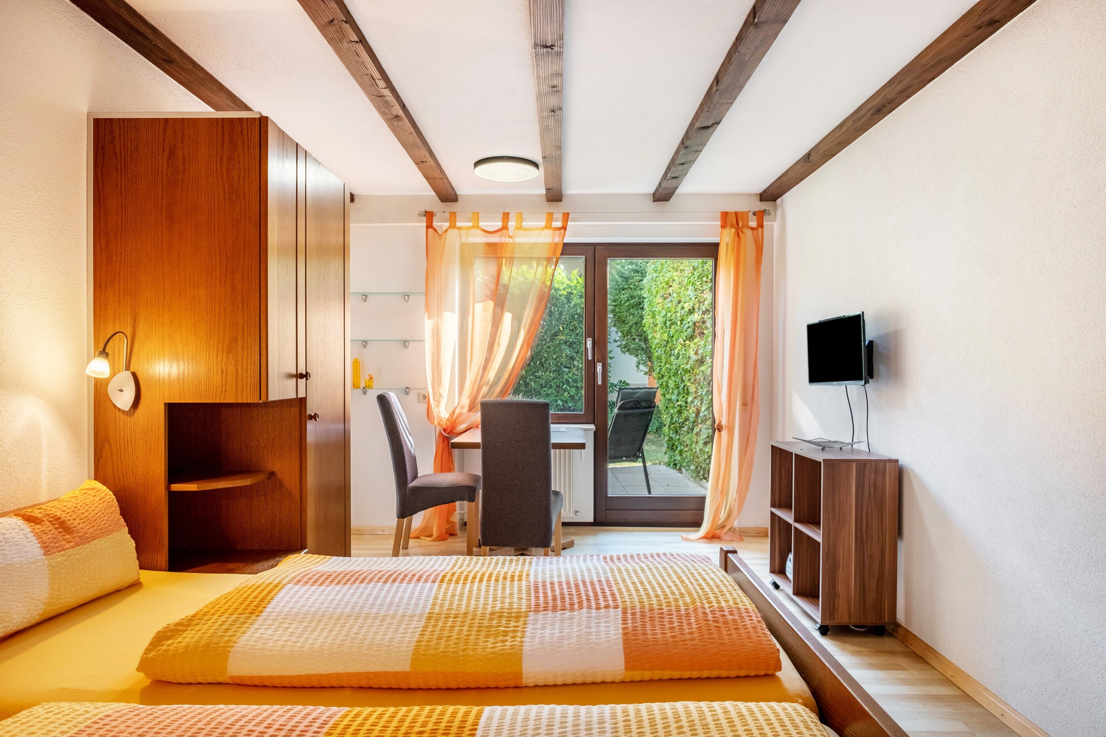 1 sovrum, strykjärn/strykbräda, gratis wi-fi och sängkläder