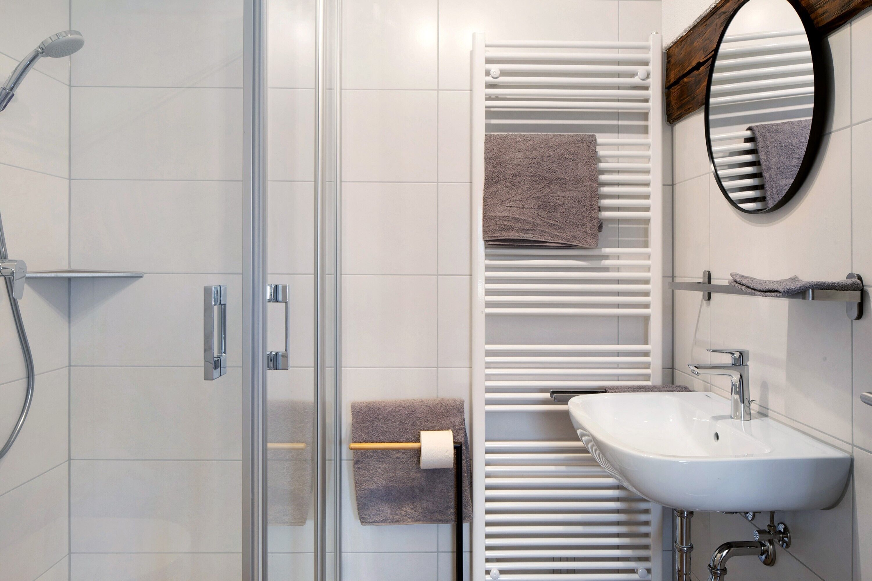 Dusche, Handtücher