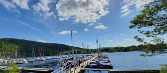 Holiday Home 'Yachthof' with Lake View, Shared Terrace and Wi-Fi