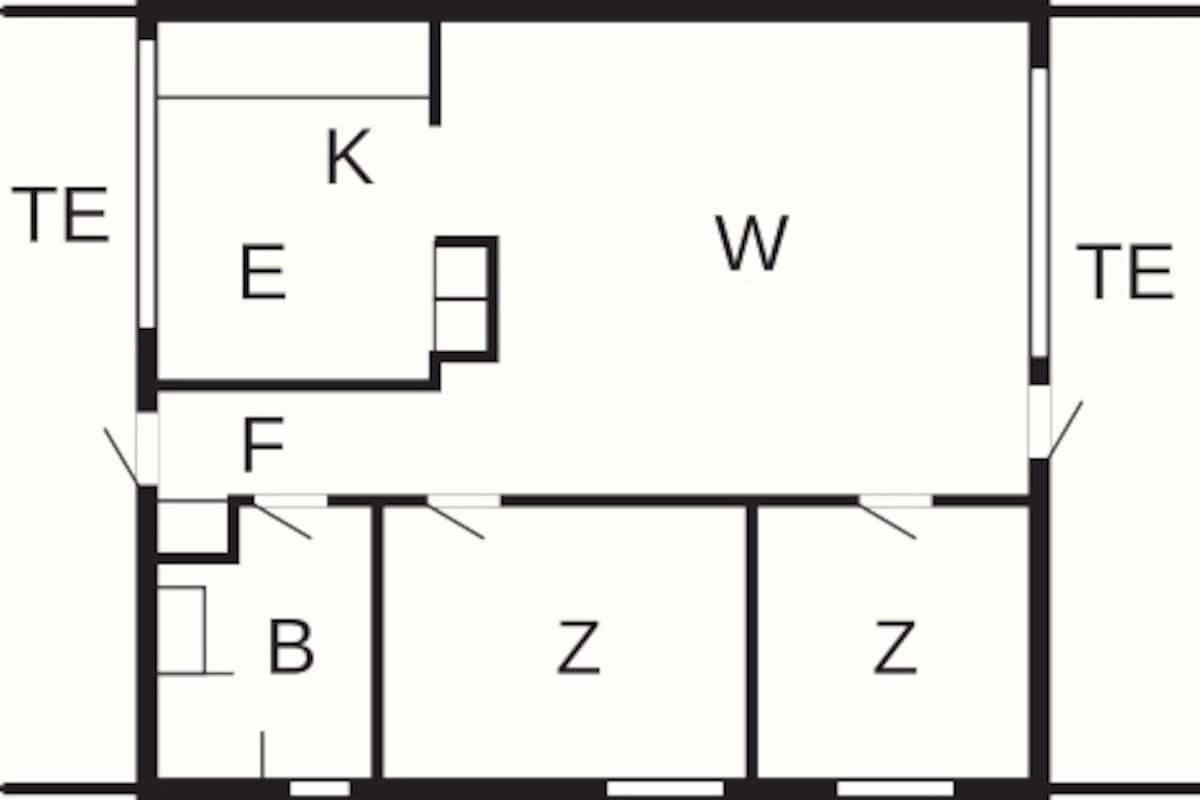 Romantic House, 3 Bedrooms | Floor plan