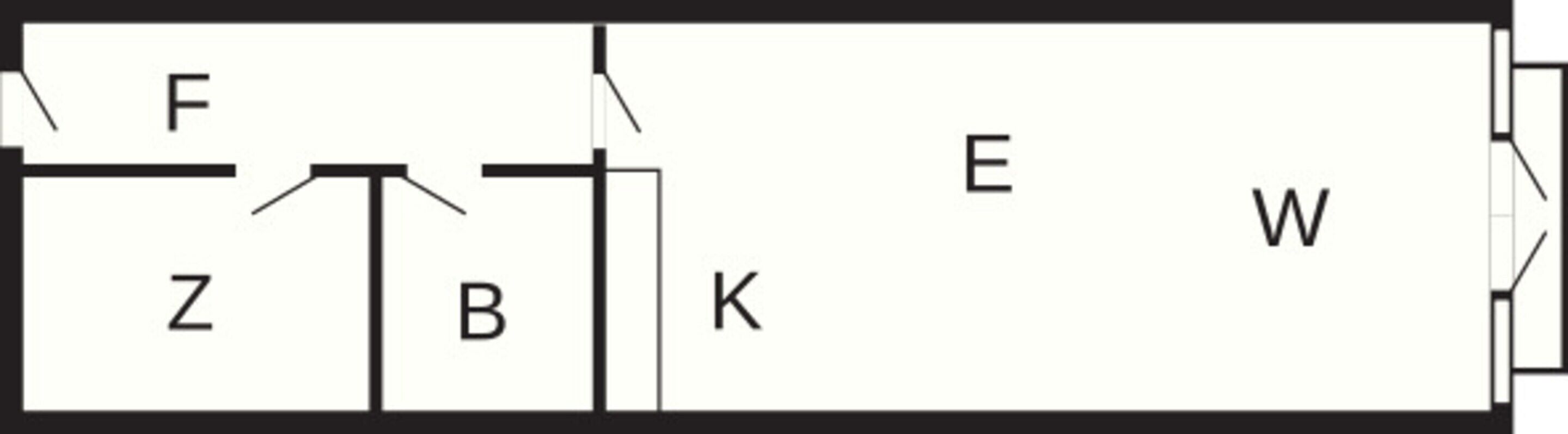Leilighet – comfort, 2 soverom | Planløsning