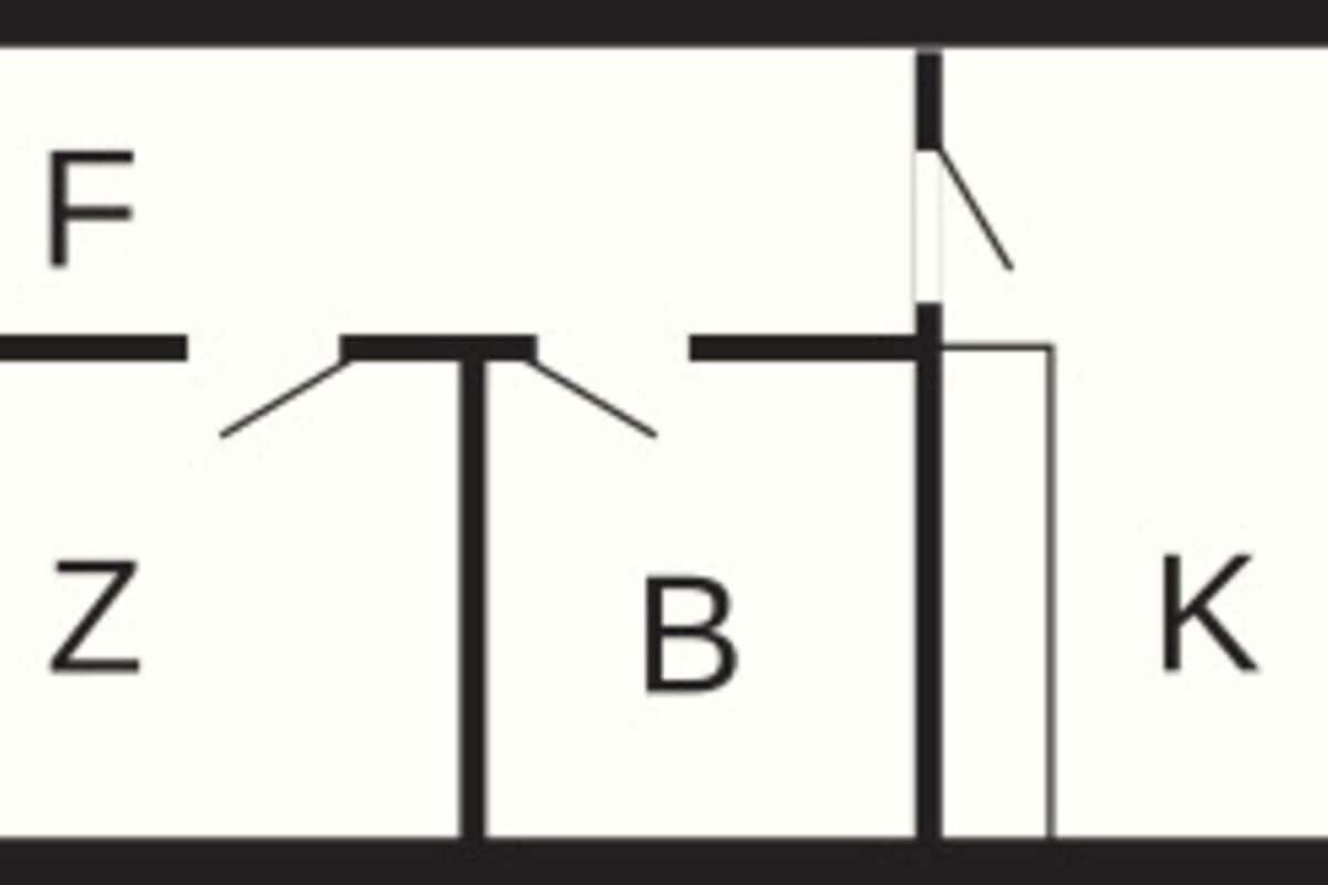 Comfort Apartment, 2 Bedrooms | Floor plan