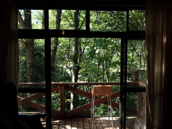 Cottage, vue montagne, côté montagne | Vue de la chambre