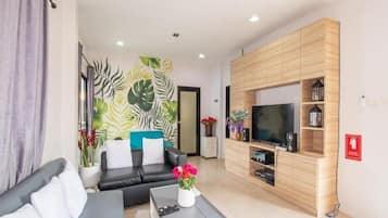 TV de tela plana 32 polegadas com canais digitais, Netflix