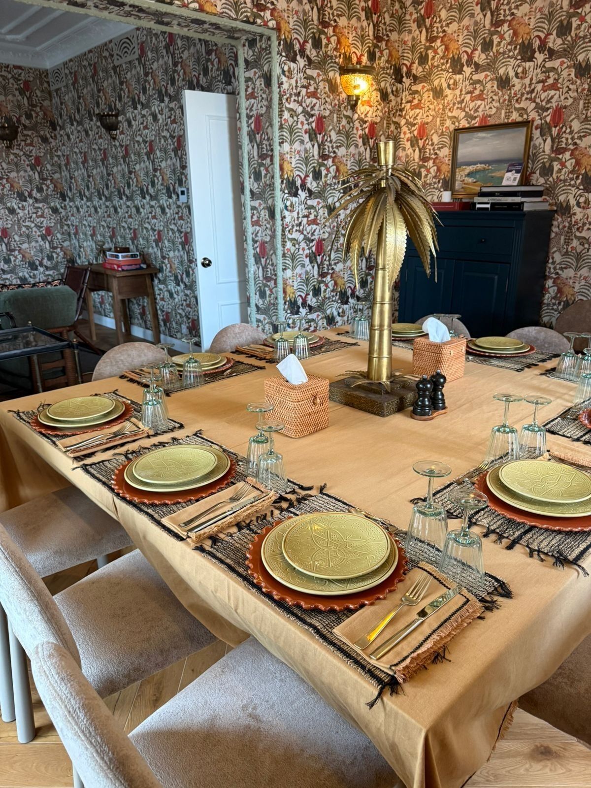 Frühstück, Mittagessen und Abendessen