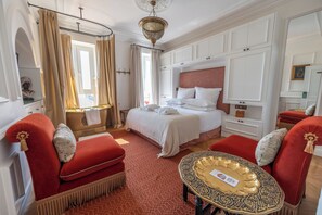 Doppia Luxury, 1 letto king, vista oceano | Biancheria in cotone egiziano, biancheria da letto di alta qualità