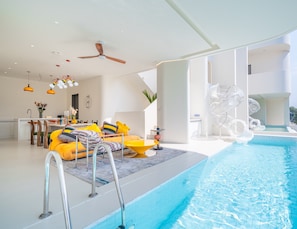 Villa, 6 Bedrooms, Non Smoking, Kitchen | Blackout drapes, free WiFi, bed sheets - Pool villa with slide karaoke kitchen (Pattaya)