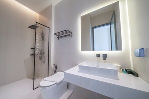 Villa, 6 habitaciones, para no fumadores, cocina | Baño | Regadera, secadora de cabello, pantuflas, toallas 