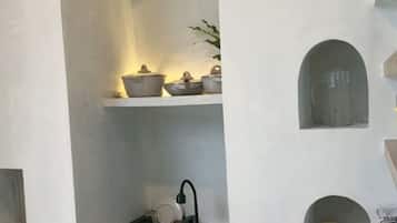 Classic Villa, 2 Bedrooms, Private Pool | Private kitchen | Fridge, stovetop, cookware/dishes/utensils
