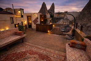 Terrace/patio - Milat Cave Hotel (Nevsehir)