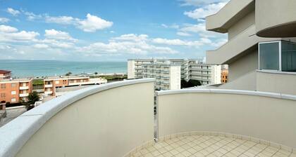 SE164 - Marotta, Three-Room Apartment with Sea View and Terrace