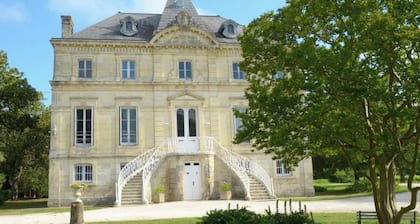 Your Château in the vineyards near Bordeaux